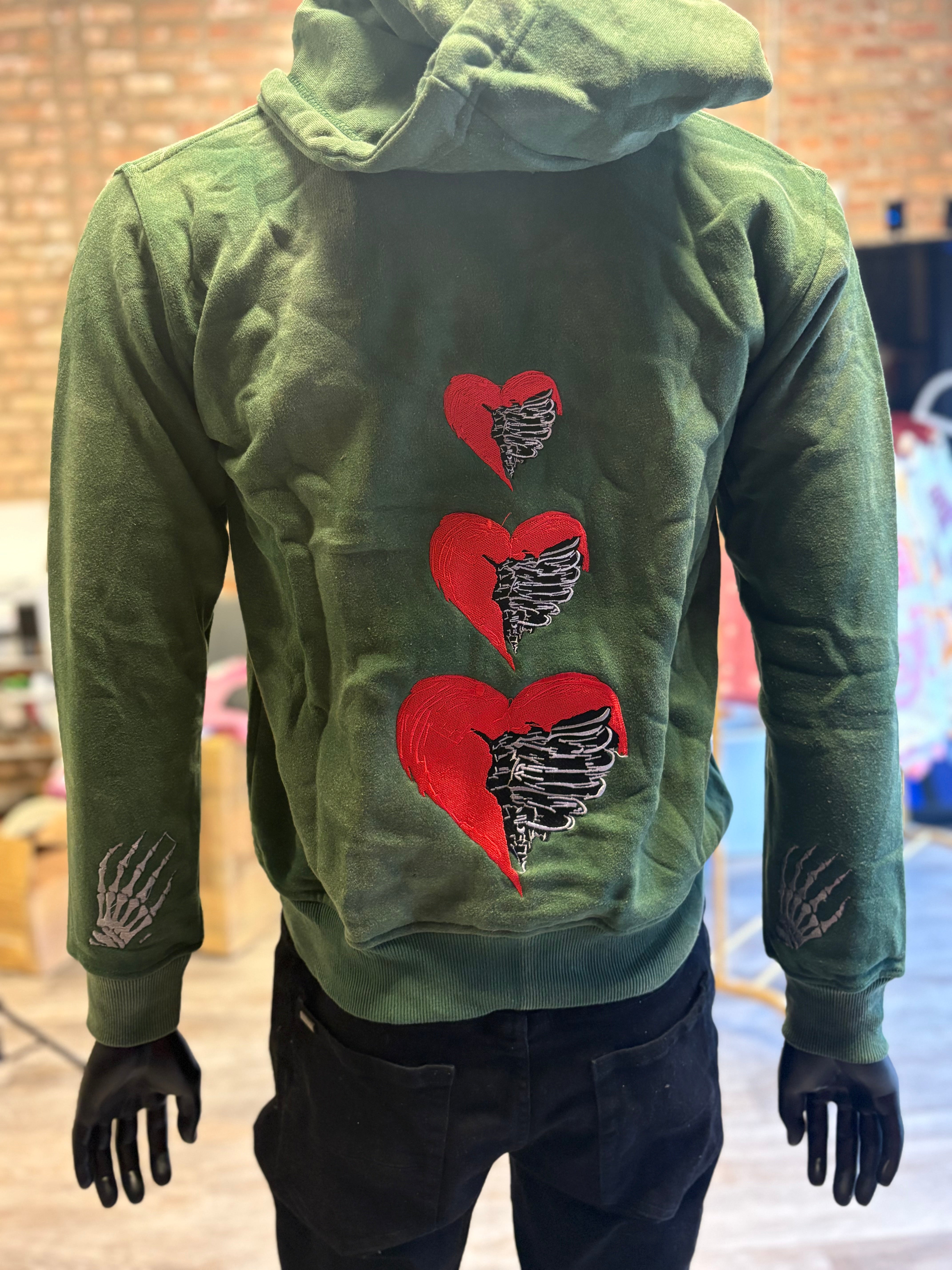 Ivy League Half Heart Hoodie