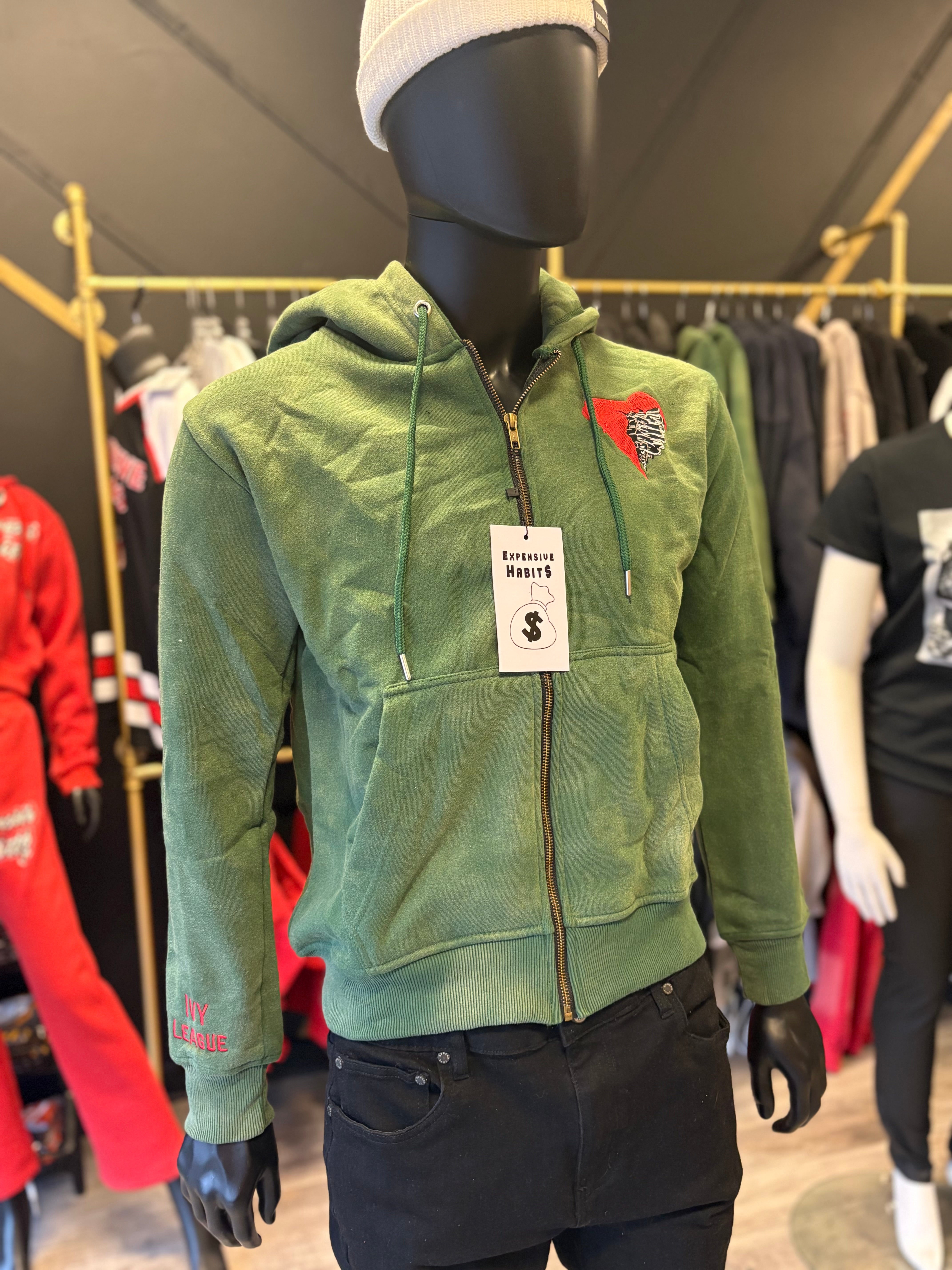 Ivy League Half Heart Hoodie